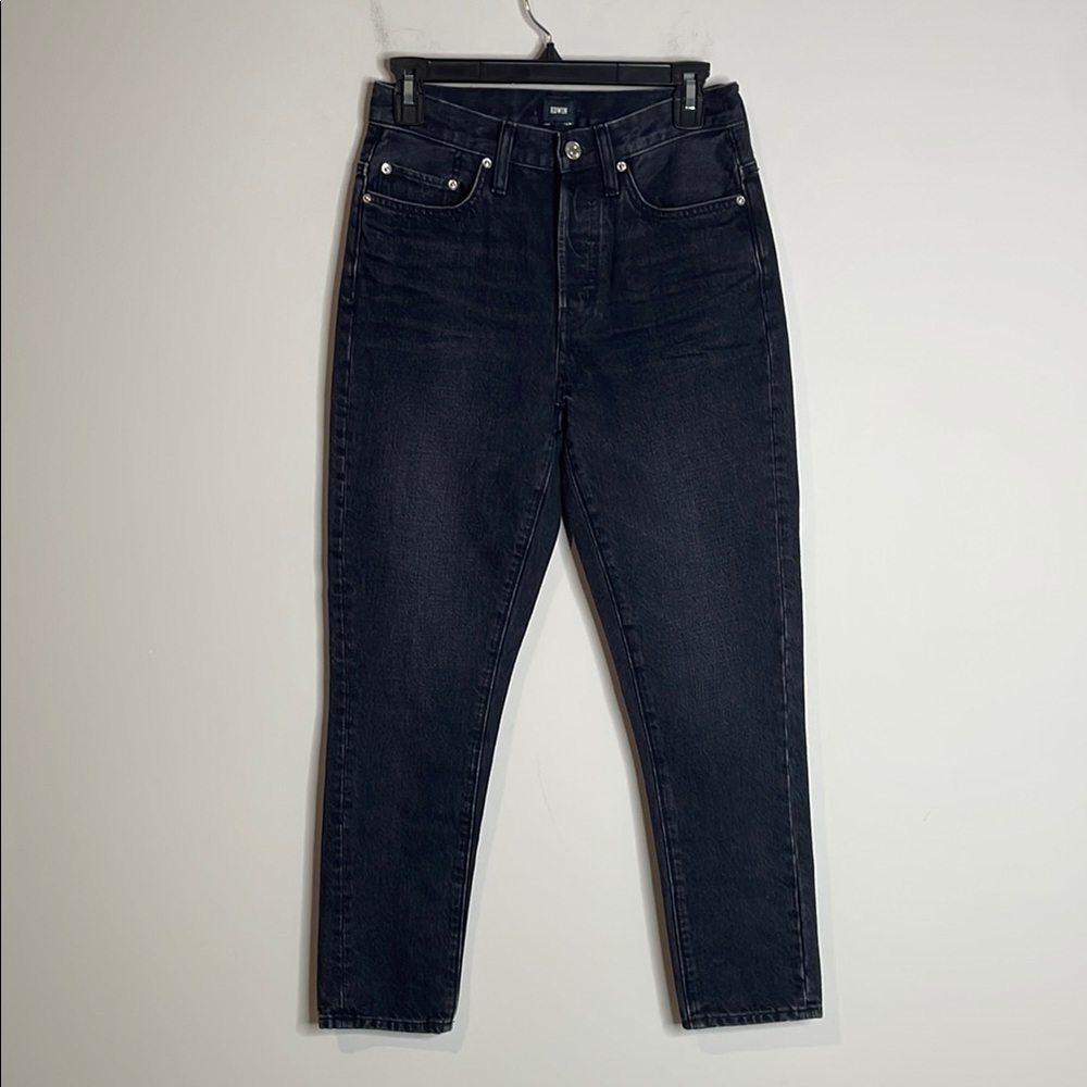 EDWIN | Women’s High Rise Straight Leg Hana Jeans in Heist Size 26 NWT